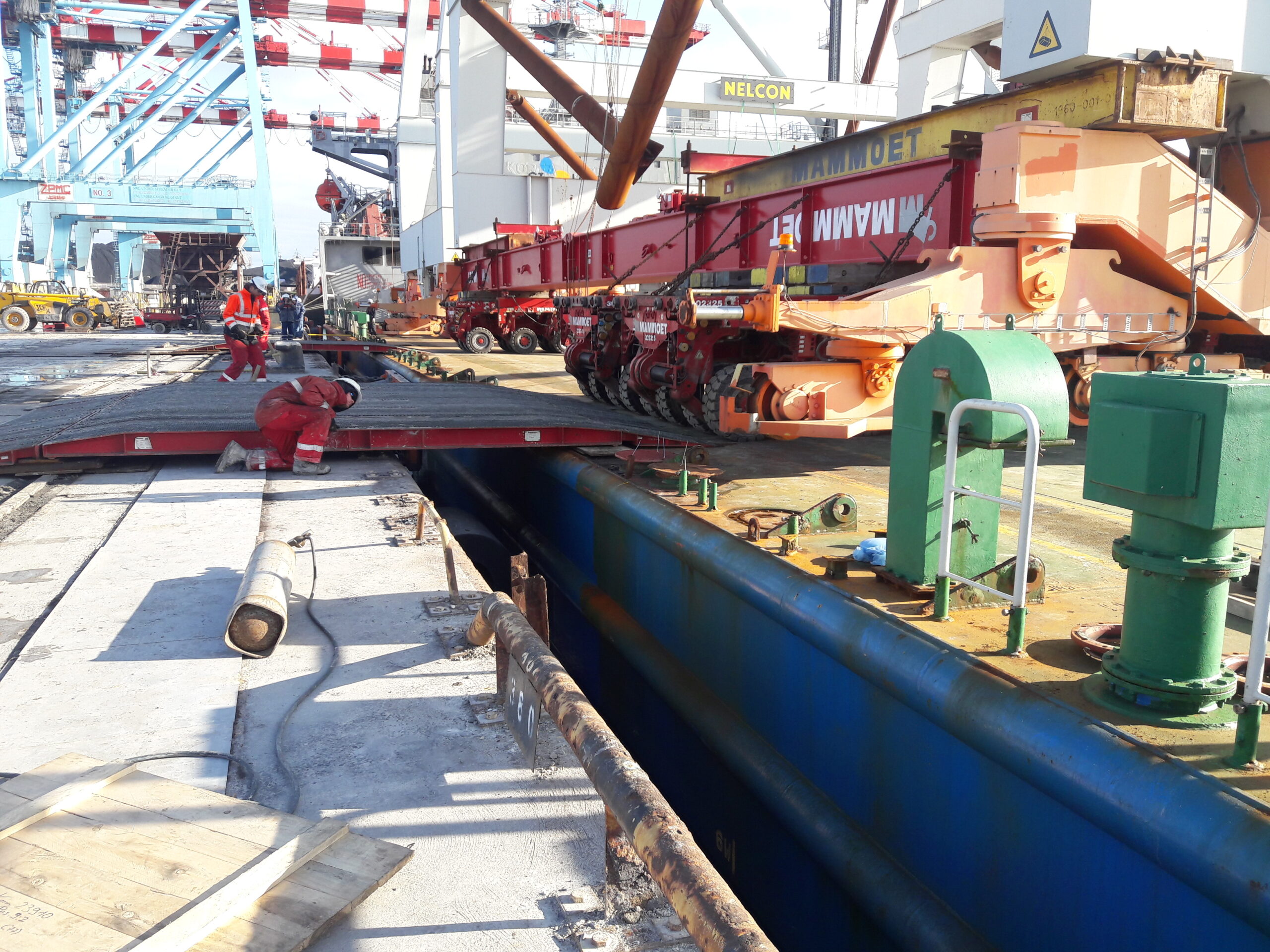 SPMT-Based Heavy Transport Across Two European Ports