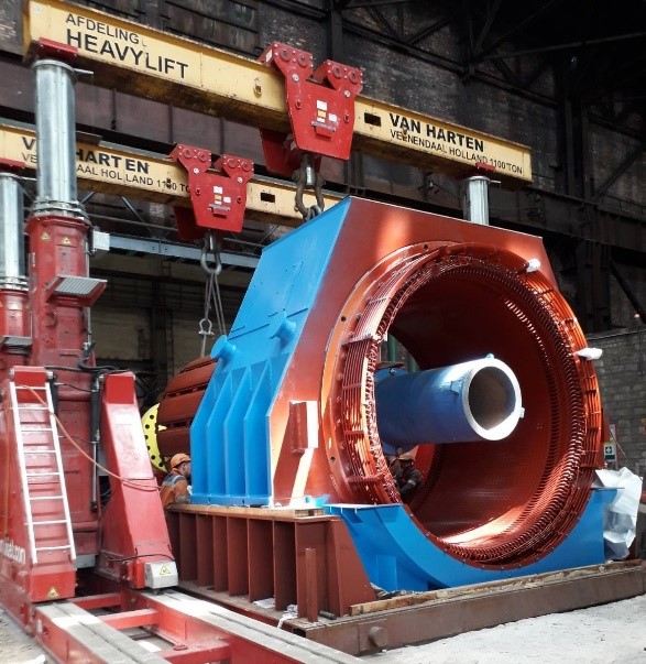 Drive Motor & Mill Stand Installation – Hot Strip Mill 1700 Modernisation