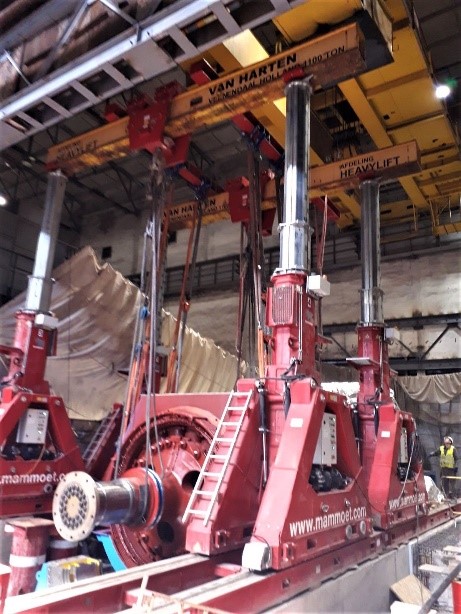 Precision Installation in a Confined Industrial Environment