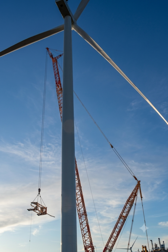 Novotroitsk Wind Farm – Vestas 4.2 MW Wind Turbine Installation