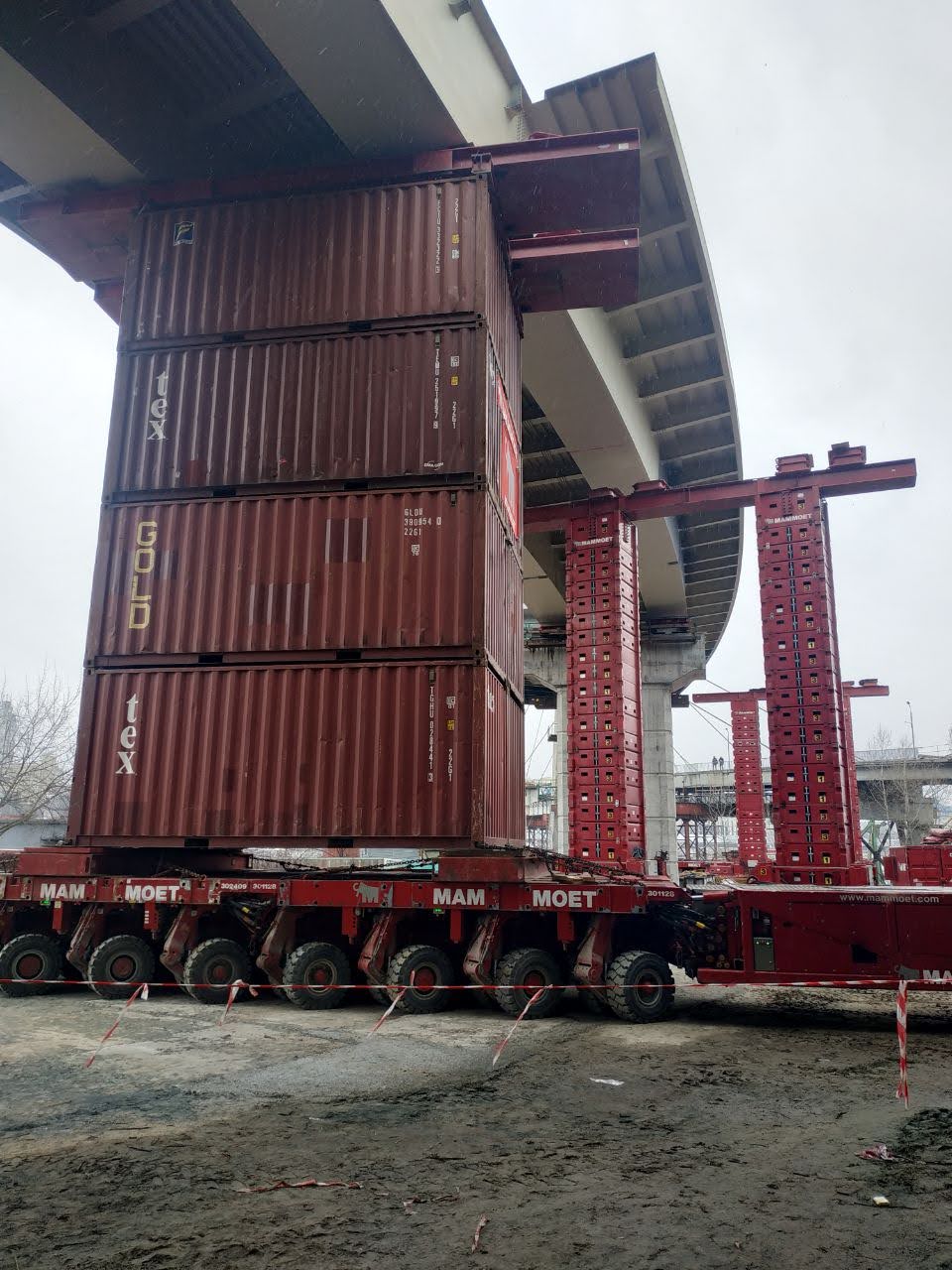 750 t Bridge Section Installation – Podilsko-Voskresensky Bridge